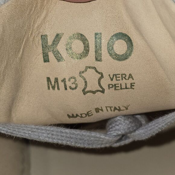 Koio Capri Low Men's Size 13 Light Gray Suede Sneakers NEW - Picture 8 of 9